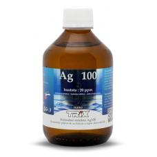 Koloidné striebro Ag 100 20 ppm 300 ml